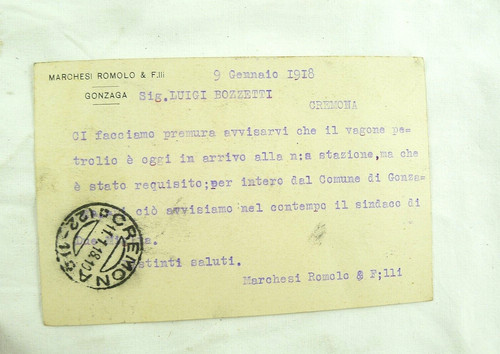 Vecchia cartolina ww1 marchesi - ww1,