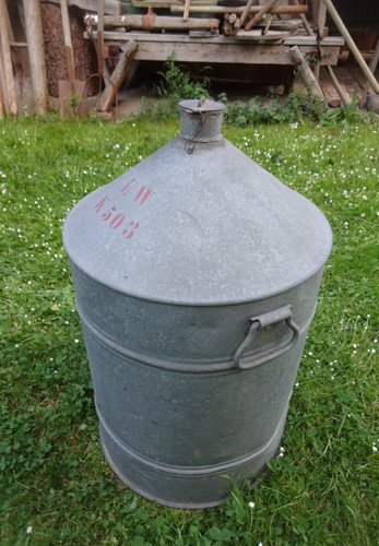 Vecchia caraffa zinco - caraffa,