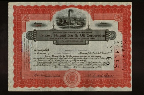 Century natural gas oil - century, &