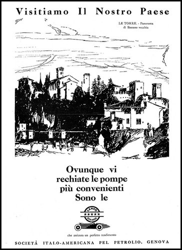 Pubblicita 1930 lampo - pubblicita'1930, benzina