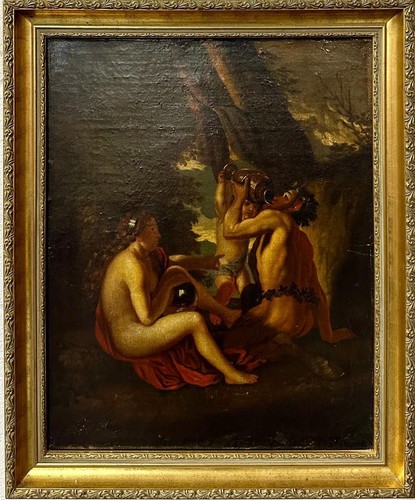 Dopo nicolas poussin satiro - poussin,,