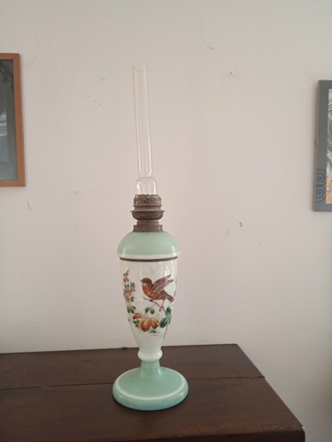 Vecchia lampada ceramica - lampada,